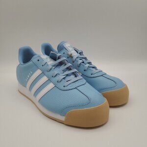 Adidas Originals Samoa J Youth Size 6Y Cloud White Blue Athletic Shoes JH8108
